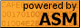 A pixelated image saying "powered by ASM" with a hex view of a java class file in the background